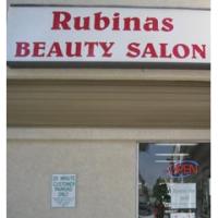 Rubina's Beauty Salon Logo