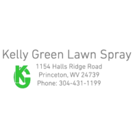 Kelly Green Lawn Spray Logo