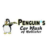 Penguin's Car Wash Logo
