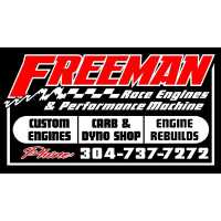 Freeman Race Engines & Performance Machine Logo