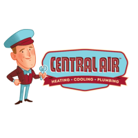 Central Air Heating, Cooling & Plumbing Logo