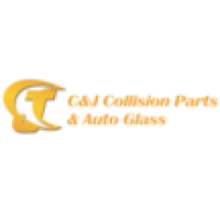 C  & J Auto Collision Parts and Glass Logo
