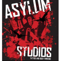 Asylum Studios Tattoo & Body Piercing Logo