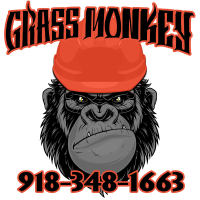 Grass Monkey Lawn Care Logo