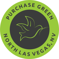 Purchase Green Artificial Grass North Las Vegas Logo