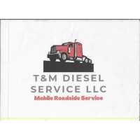 T&M Diesel Repair Mobile Road Service Logo