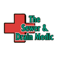 Sewer & Drain Medic Logo