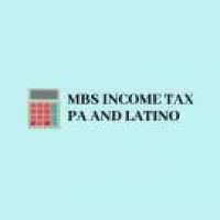 MBS Income Tax Pa and Latino Logo