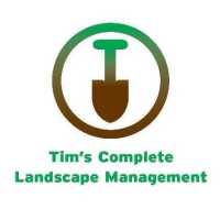 Timâ€™s Complete Landscape Management. Logo