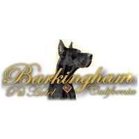 Barkingham Pet Hotel California Logo