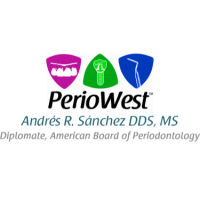 PerioWest Andres R. Sanchez DDS, MS, Diplomate ABP Logo