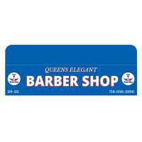 Queens Elegant Barber Shop Logo
