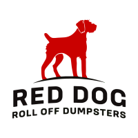 Red Dog Roll Off Dumpsters Logo
