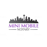 Mini Mobile Notary Logo