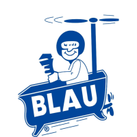 Blau Sudden Service Logo