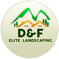 D  and  F Elite Landscape Services Logo