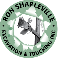 Ron Sharleville Excavation & Trucking Inc. Logo