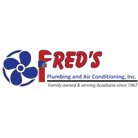 Fred's Plumbing and Air Conditioning Logo