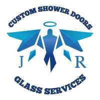 JR Custom Shower Doors Glass Services Logo