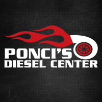 Ponci's Diesel Center Logo