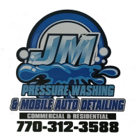JM Pressure Washing & Auto Detailing Logo