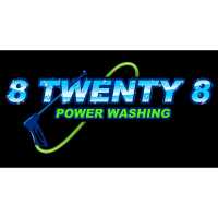 8:28 Power Washing Logo