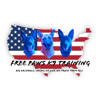 Free Paws K9 Training Logo