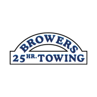 Brower's 25hr Towing Service Logo
