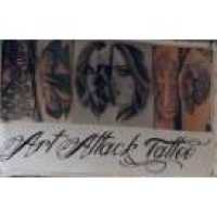 Art Attack Tattoo Logo