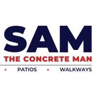 Sam The Concrete Man Central Iowa Logo