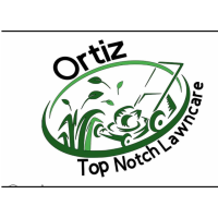 Ortiz Top Notch Lawn Care Logo