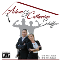 Adam & Catherine Schiffer, REALTOR | WE Real Estate Logo