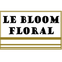LeBloom Flower & Antiques Logo