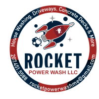 Rocket Power Wash, LLC Logo