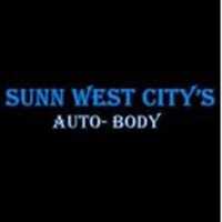 Sunn West City's Auto Body Logo
