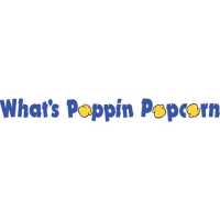 What's Poppin Popcorn Logo