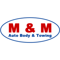 M & M Auto Body & Towing Logo