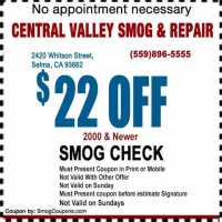 Central Valley Smog Logo