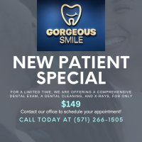 Gorgeous Smile - Arlington Cosmetic Dentist Logo