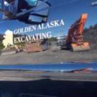 Golden Alaska Excavating, LLC Logo