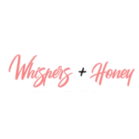 Whispers + Honey: Same Day Flower Delivery Las Vegas Logo