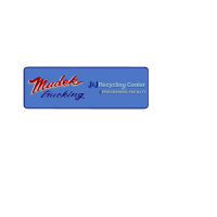 Mudek Trucking and J & J Recycling Logo