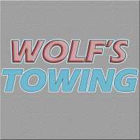 Wolf's Heavy Duty Towing Logo