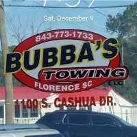 Bubba's Towing, LLC. Logo