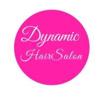 Dynamic Hair Salon & Beauty Supply Logo