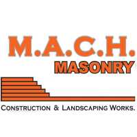 MACH Masonry and Landscaping Logo