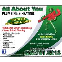 All About You Plumbing and Heating Logo