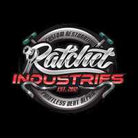 Ratchet Industries Paintless Dent Repair and Restoration Logo