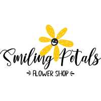 Smiling Petals Flower Shop Logo
