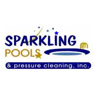 Sparkling Pools And Pressure Cleaning Logo
